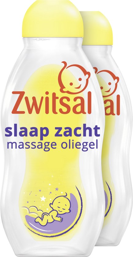 Zwitsal Baby Massage Olie Lavendel - 2 x 200 ml - Voordeelverpakking