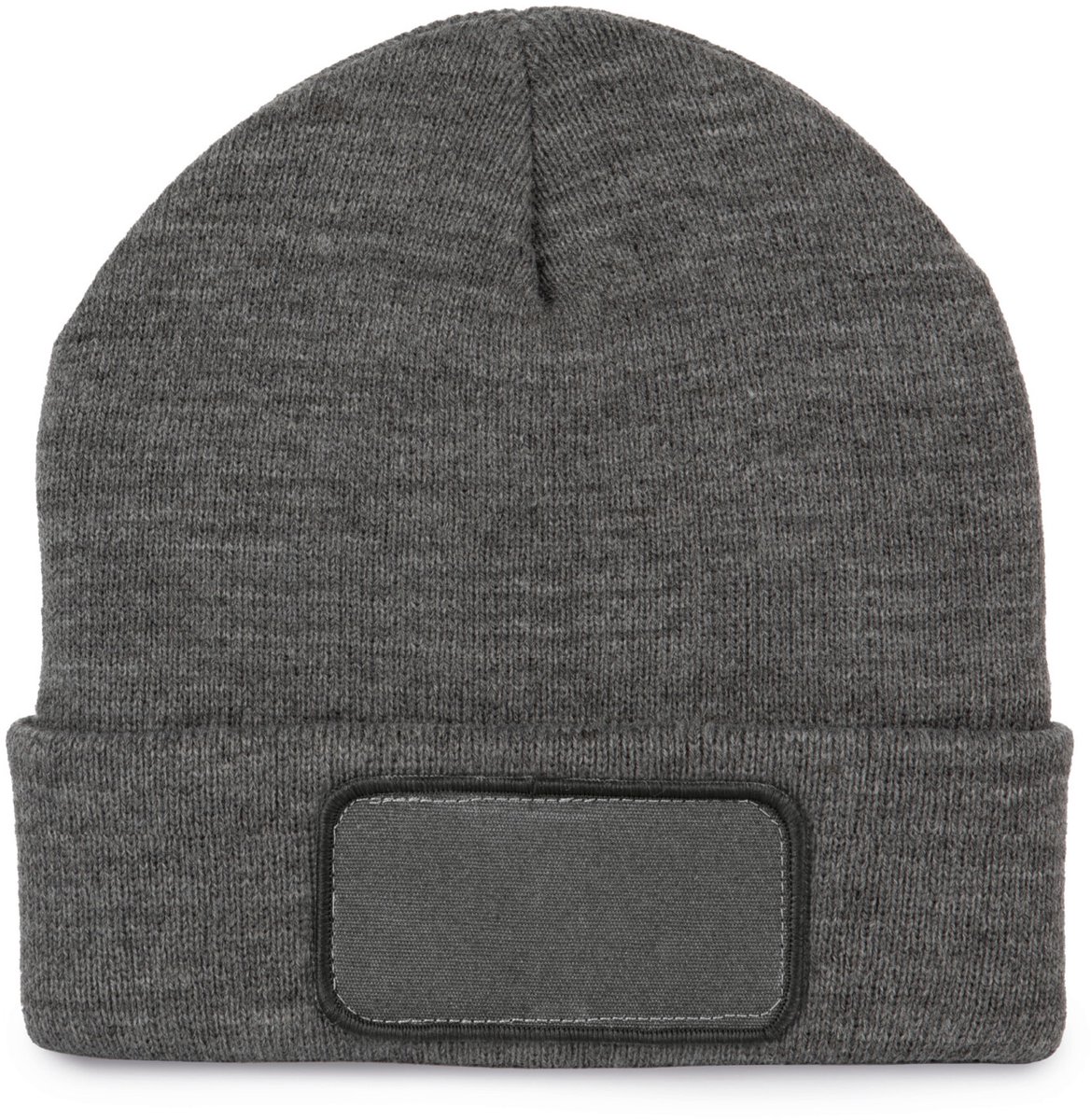 K-up Muts met patch KP895 - Grey Heather - One size