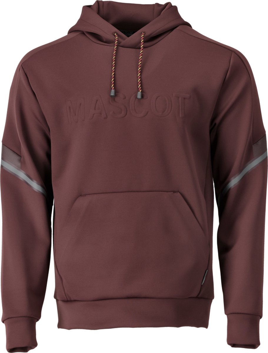Mascot Customized Fleece capuchontrui 22186-608 - Bordeaux - 4XL