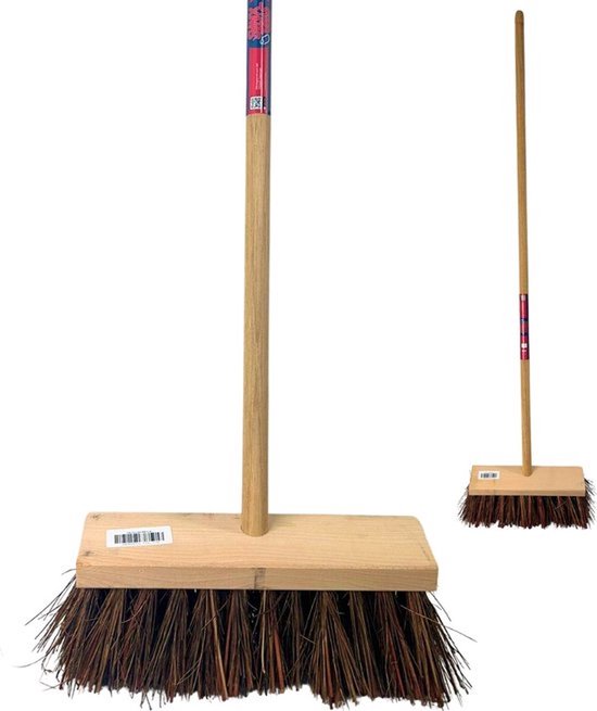 Synx Tools Voegenmes 150 cm en Synx Tools Stadsbezem 30 cm - Steel 150 cm - Harde natuurvezels - Straatbezem - Buitenbezem - Tuinbezem - Onkruidkrabber - Voegenkrabber — afbeelding 3