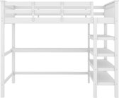 Gestoffeerd Bed Met Vintage Hoofdeinde, Slaapbank 90x200 Cm Met 2 Opbergladen Grijs Zonder Matras