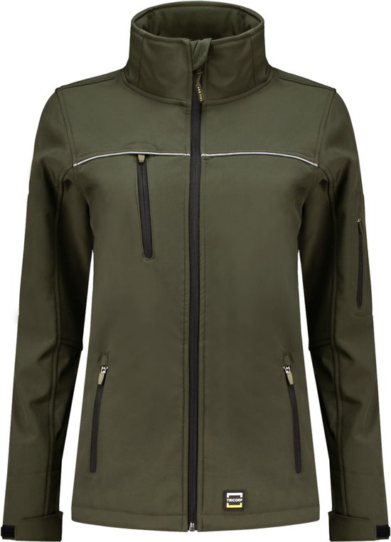 Tricorp 402009 Softshell Luxe Femme - Femme - Armée - M