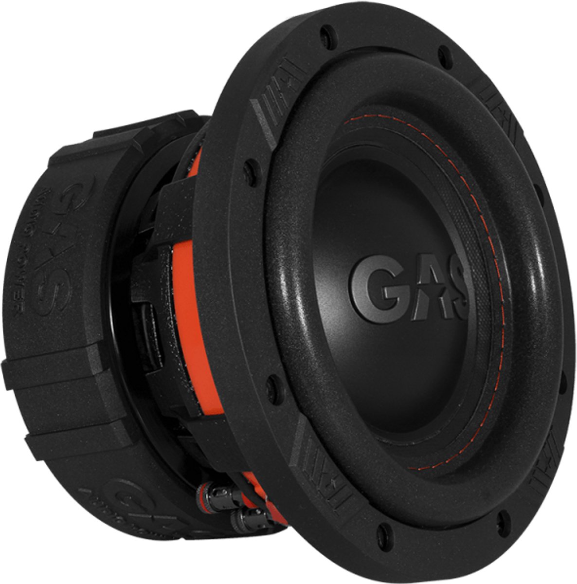 GAS Audio POWER MAX S1-6D1 6.5inch Subwoofer 400W RMS / 800W / Auto Subwoofer / 16.5 cm