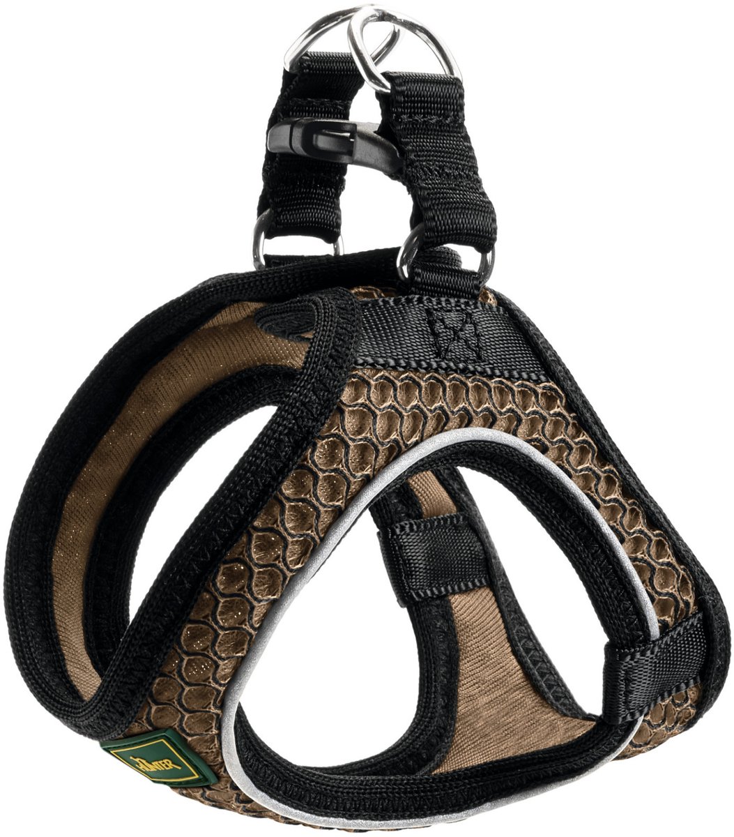 Hunter Harnas Hilo Comfort Bruin - Hondenharnas - Xxs/Xs 30-35/33-36 Cm