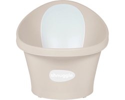 Shnuggle Newborn Babybadje | Taupe