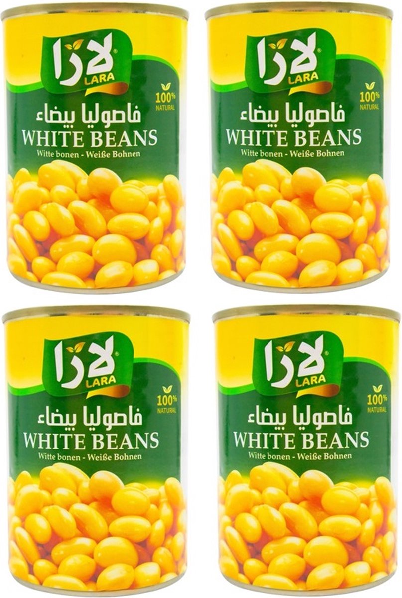 Lara Multipak Witte bonen 4x400 gram
