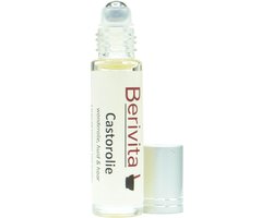 Castor Olie Rollerfles - Puur & Koudgeperste Castorolie, Wonderolie - Huidolie en Haarolie - 10ml