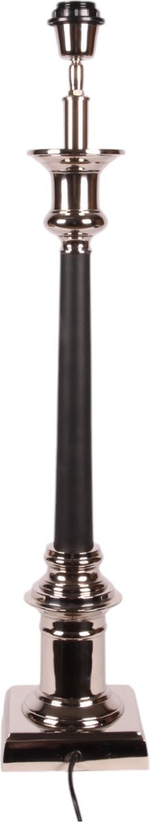 Baroque - Lampenvoet - Tafellamp Voet 75 cm - Zilver - Aluminium - 75x14x14 - Aluminium
