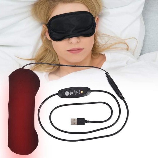 PJYU Zijden warm oogkompresmasker voor droge, vermoeide, pijnlijke ogen en blefaritis, MGD, styes Relief