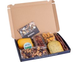 Zuivelhoeve Borrel Hollands Brievenbuspakket Borrelpakket cadeau - Borrelbox voor thuis - Snackpakket - Cadeaupakketten eten & drinken - Alles voor de Borrelplank - Altijd vers - Proef & Geniet