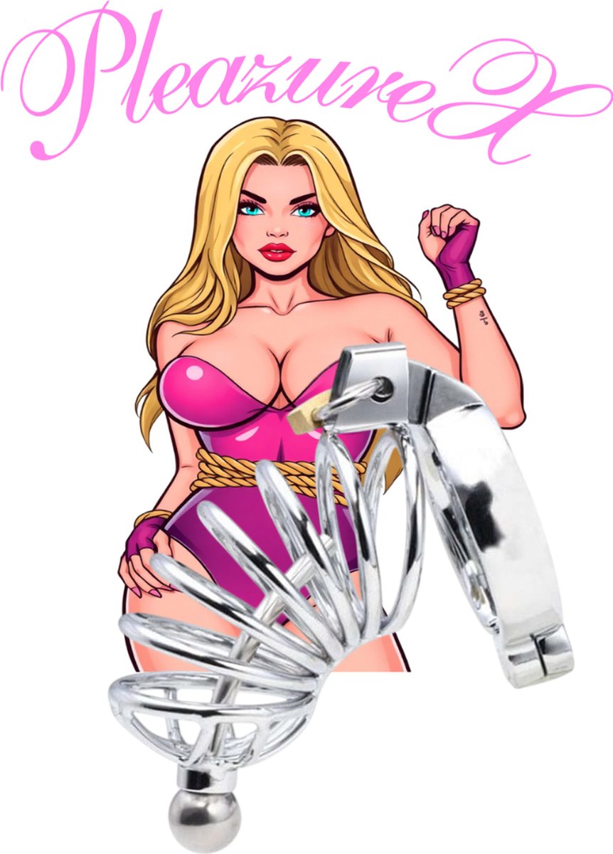 PleazureX - Fetish series - peniskooi - Chastity - RVS - in grote verstelbaar - fetisj - bdsm - kinky