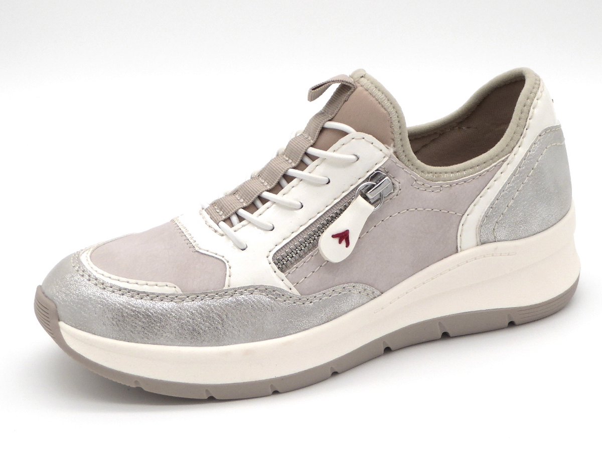 Jana Dames Instapper - 23775-204 Grijs/Combi - Wijdte H - Maat 39