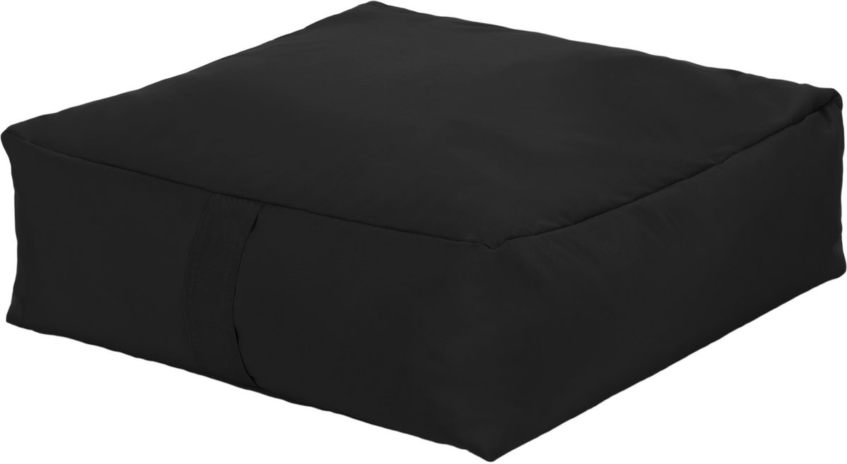 Comfortabele lounge matraskussen in neutrale kleur van 60x60 cm voor binnen en buiten gebruik.