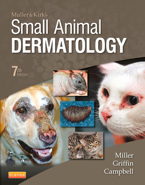 Muller and Kirk's Small Animal Dermatology - cover