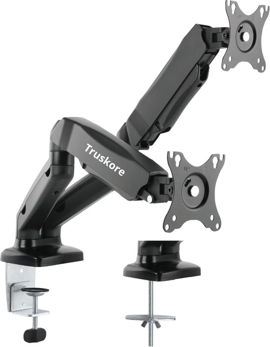 Truskore Dubbele Monitor arm - Monitor Beugel voor 13-32 Inch - Bol