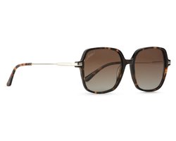 Jackie L Cannes ZO-0255B bruin-gloss - bruin dégradé polarised TAC – UV400