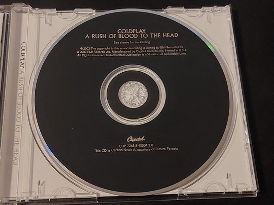 A Rush Of Blood To The Head - Coldplay studioalbum met The