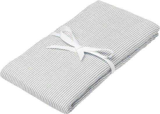 Cam Cam Copenhagen Classic Stripes Hydrofiel Luier - 120 x 120 cm - Blue