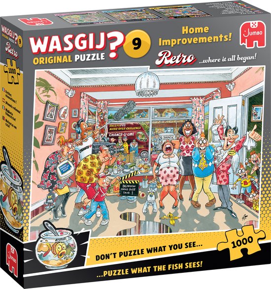 Wasgij Retro Original 9 - Klein verbouwinkje! - 1000 stukjes puzzel - Legpuzzel