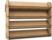 Rack de peinture pour modèles – Support de rangement Craft Hobby peintures murales de l'armée Citadel Vallejo Tamiya – Station de stockage miniature Warhammer (2x Universal)