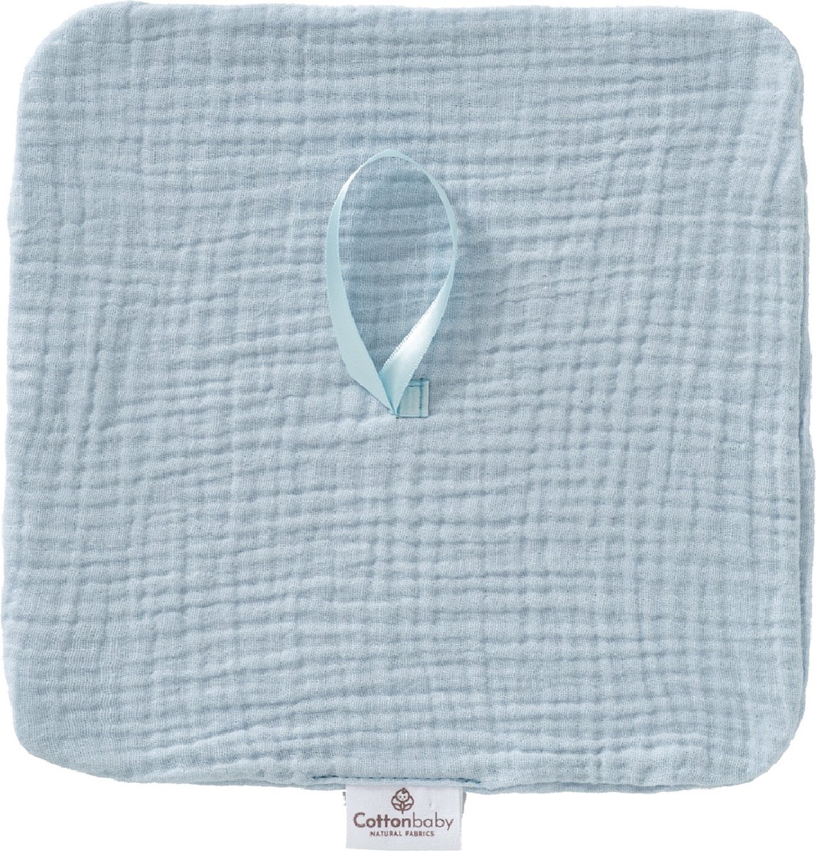Cottonbaby Soft Speendoekje - Ijsblauw