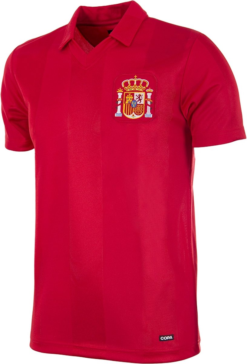 COPA Football - Spanje 1984 - Retro voetbalshirt - Heren - L - Rood