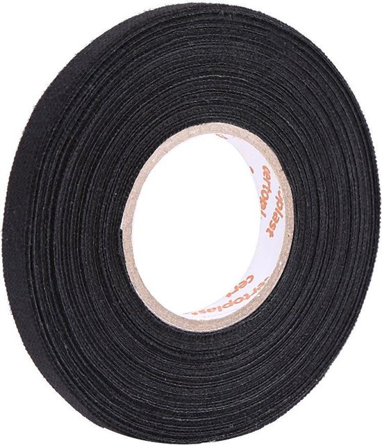 Anti Rammel Tape, Automotive Anti Piep Kabelboom Loom Tape Multifunctionele Zelfklevende Vilt Tape Zwart 19mm 15mm