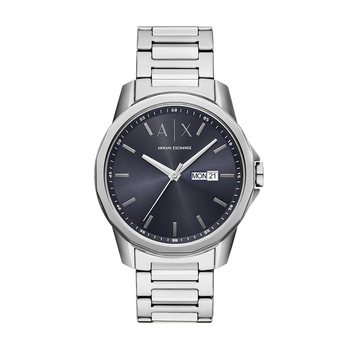 Armani Exchange AX1767 Heren Horloge 44mm - Zilverkleurig