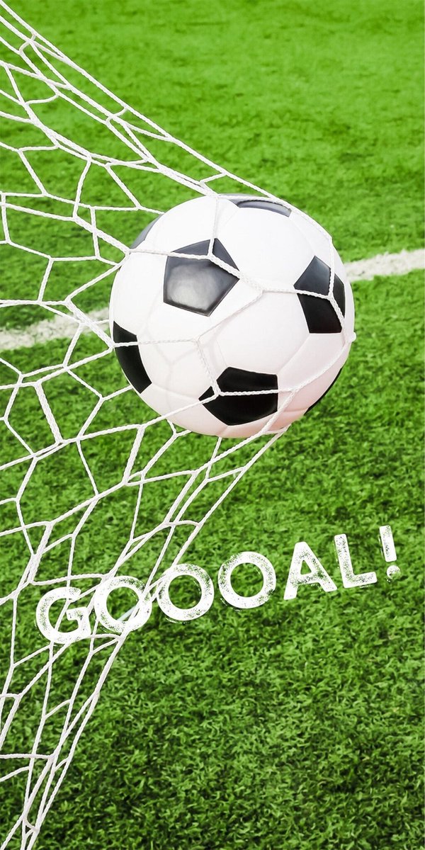 Holland Young strandlaken Goal - Voetbal - Katoen - 70x140 cm