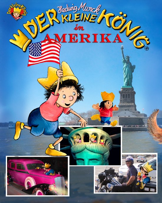 Der kleine König - Der kleine König in Amerika - cover