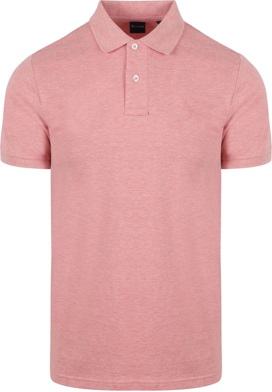 Convient - Polo Mang Rose - Coupe Slim - Polo Homme Taille XL