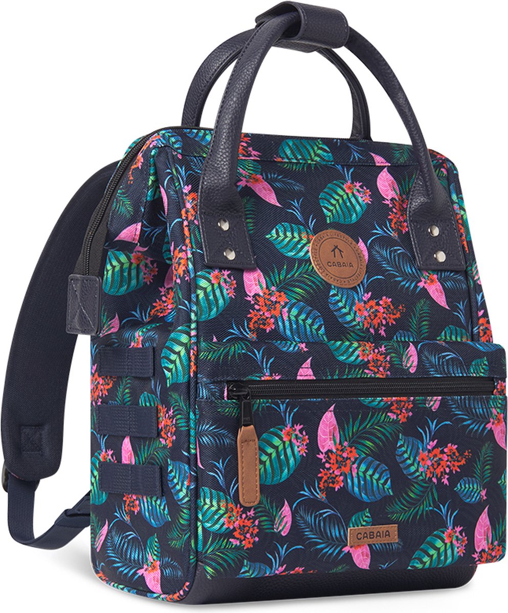 CABAIA vrije tijd rugzak rugzak met laptopvak Adventurer All Over Backpack 10L Oran veelkleurig