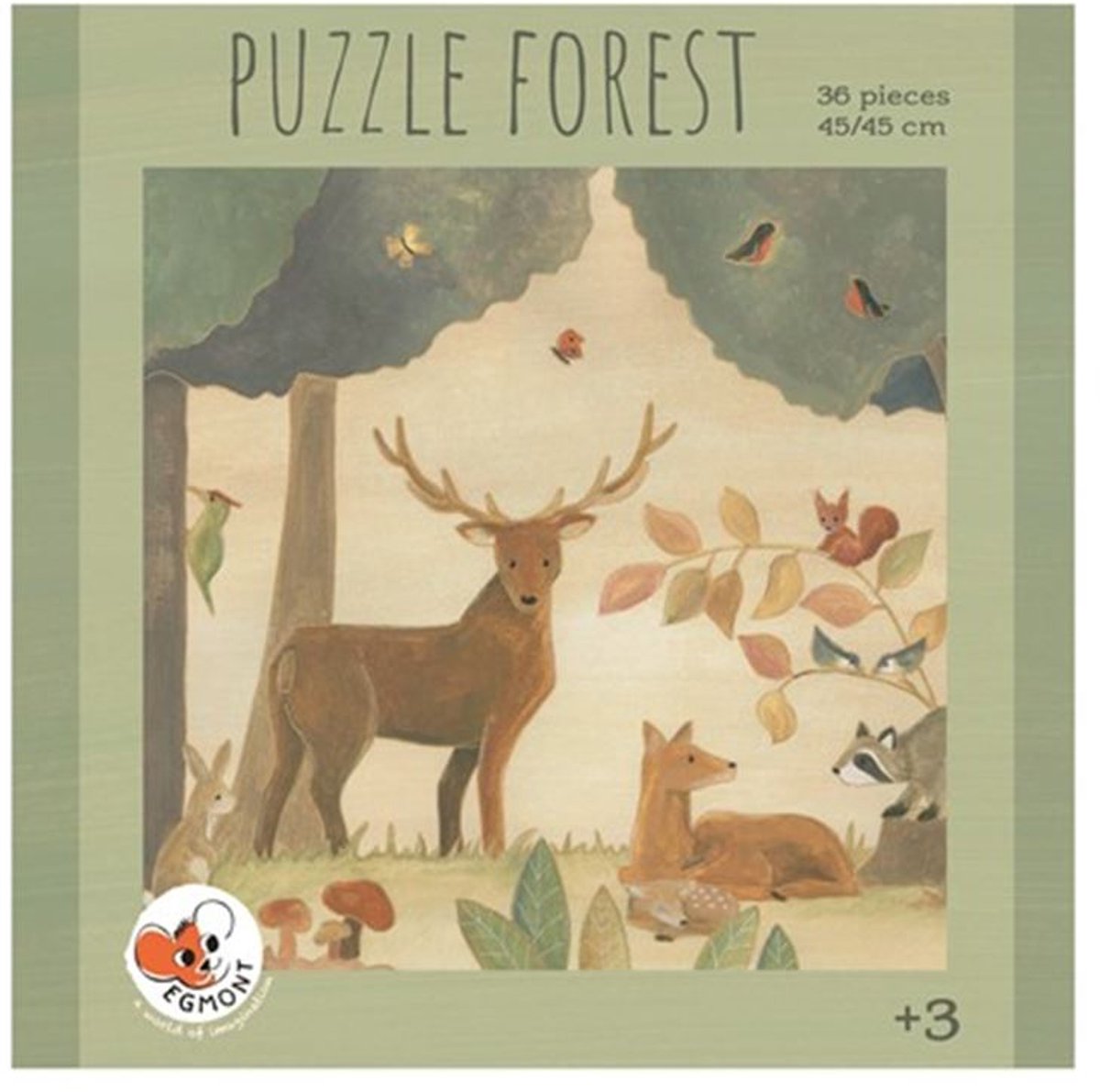 Egmont Toys Puzzel Bos 36 St 25x25x5 cm.