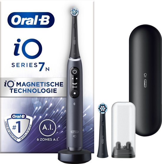 Oral-B iO 7N - Elektrische Tandenborstel - Zwart