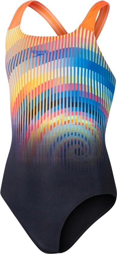 Maillot de bain Speedo ECO+ Digital Placement Powerback Filles