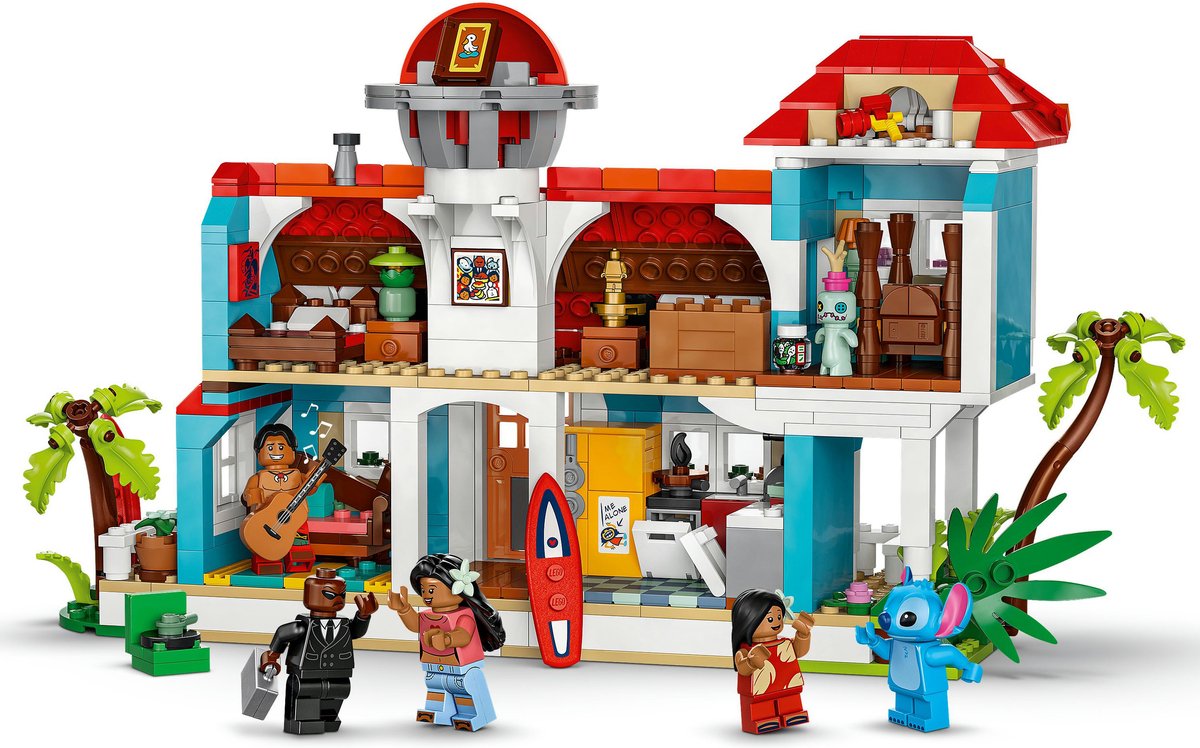 LEGO® Disney Lilo en Stitch Strandhuis - 43268 — afbeelding 6