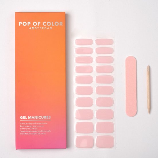 Pop of Color Amsterdam - Kleur: BIAB Transparent pink