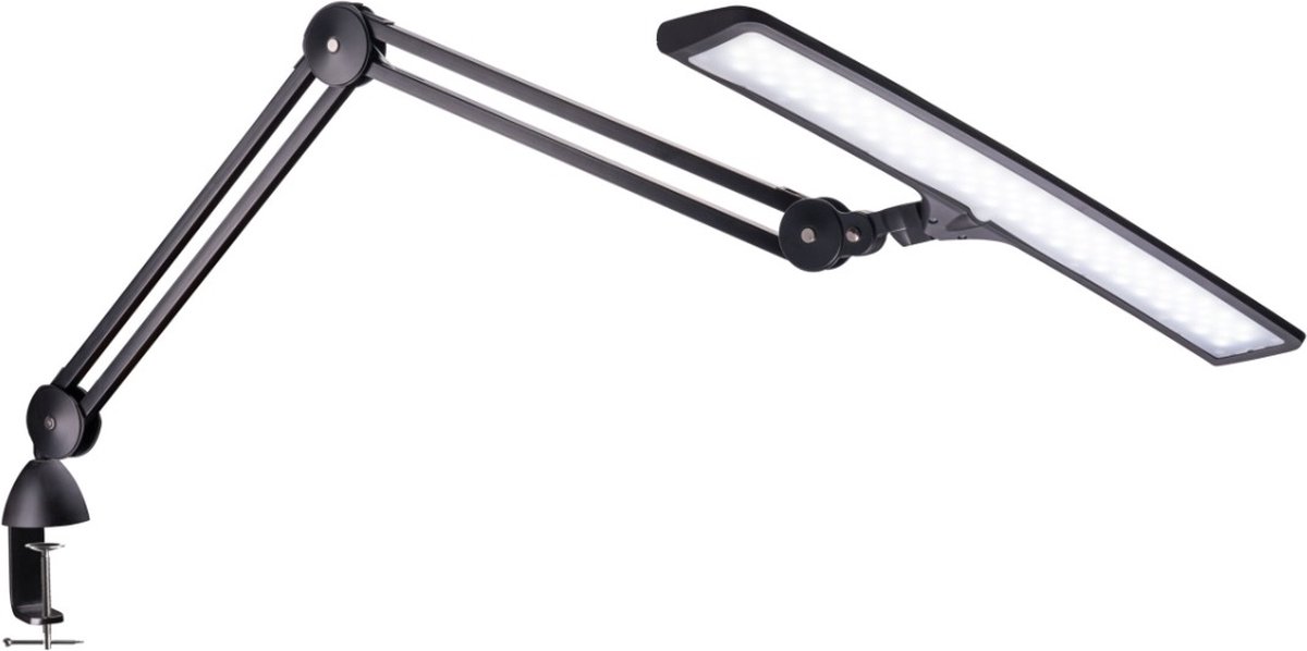 Daylight Lumi E35501 - Dimbare LED bureaulamp 15W - Zwart