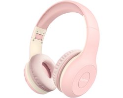 EarFun K2 Kids - Draadloze Kinderkoptelefoon - 85 dB Volumebegrenzing - 40 uur Batterijduur - Bluetooth - Opvouwbaar - Roze