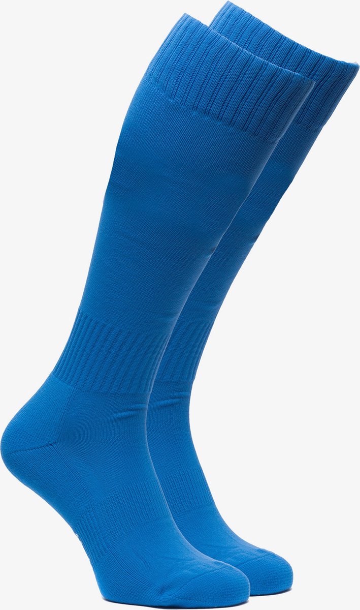 2 paar Dutchy voetbalsokken blauw - Maat 39/42