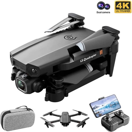 Mini drone pliable Vyzio avec HD Camera 1080p – Contrôle via téléphone et télécommande – Rotation 360° – Idéal pour les Voyages et les enregistrements à vol d'oiseau - SKYPRO
