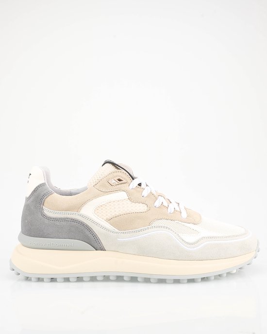 Baskets pour femmes Noppi Sfm-10159 de Floris Van Bommel - Cuir - Homme - Beige - Taille 43⅓