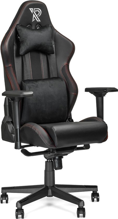 Ranqer Performance Gamestoel - Luxe Ergonomische Bureaustoel - Gaming Stoel voor volwassenen - 4D Armleuningen - Zwart