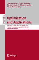 Lecture Notes in Computer Science- Optimization and Applications
