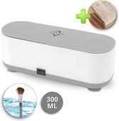 Ultrasoon reiniger - Reinigingsapparaat voor sieraden en brillen - Ultrasonic cleaner - Ultrasone - Incl. Microvezeldoek - 300ml - Zeri