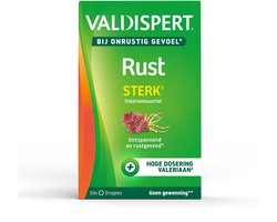 Valdispert Rust Sterk - Natuurlijk voedingssupplement met Valeriaanwortelextract voor rust & ontspanning* - 50 tabletten