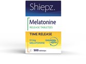 Shiepz Melatonine Time Release 0,1 mg - Geleidelijke afgifte - 500 tabletten
