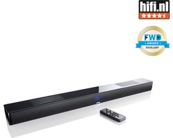 Canton Smart Soundbar 10 – Soundbar met ingebouwde Subwoofer – Multiroomtechnologie – Bluetooth – Chromecast – Spotify Connect – AirPlay – Zwart