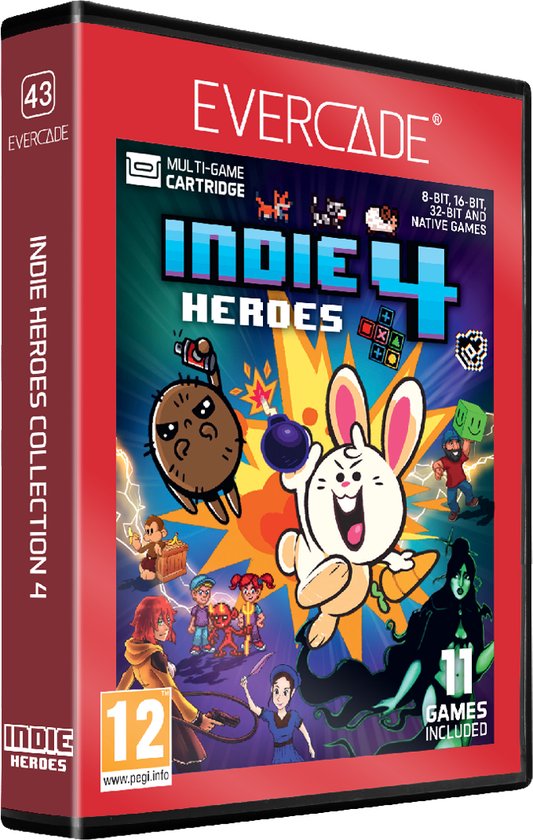 Evercade - Indie Heroes - cartridge 4 (11 games)