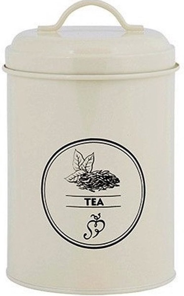 Voorraadblik thee, koffie en suiker - set van 3 stuks